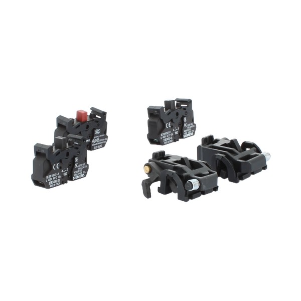 Kit de contactos auxiliares Siemens 3vl94002ad00//alarma 2 hs (1no 1 nc) 1 as (1no) n-sx-dx vl160x-400